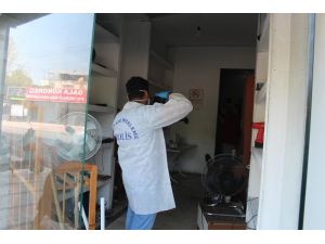 Kaldığı iş yerinde ölü bulundu