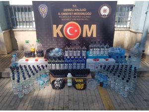 Kaçak İçki Üreten 2 Şahıs Tutuklandı
