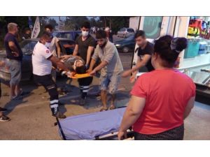 Otomobil İle Kamyonet Çarpıştı: 1 Yaralı