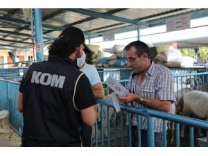 Polis Ekipleri, Dolandırıcılara Karşı Hayvan Pazarında Bilgilendirme Yapacak