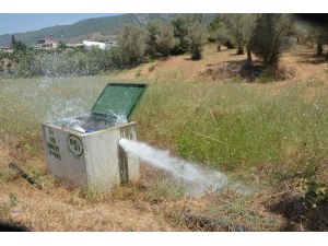 Gazipaşa Ovası’na deneme amaçlı su verildi