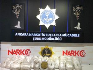 Ankara Narkotiği 152 Kilo Esrar Ve 20 Kilo Eroin Ele Geçirdi