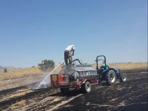 Beyşehir’de Arazi Yangını