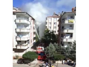 Gaziantep’te 5. Katta Çıkan Yangın Korkuttu