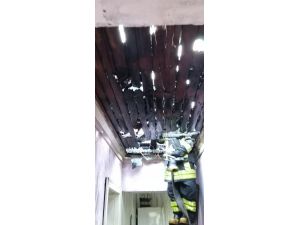Ahşap Evden Yükselen Alevler Paniğe Neden Oldu
