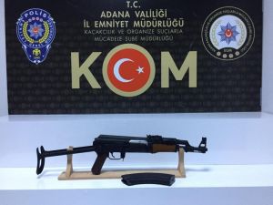Adana’da Uzun Namlulu Silah Ele Geçirildi