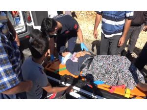 Yola Dökülen Mazot Kazaya Neden Oldu: 2 Yaralı