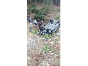 Yağmurlu Hava Kazaya Neden Oldu: 3 Yaralı