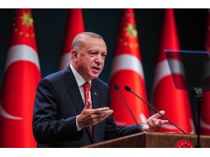Cumhurbaşkanı Erdoğan: “Türkiye Bu Suni Rüzgarlarla Eğilip Bükülebilecek Bir Ülke Değildir”