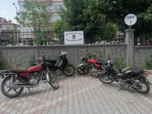 Çalınan Motosikletler Bulundu