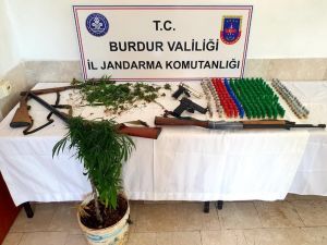 Burdur’da Ormanlık Alana Kenevir Eken 2 Kişi Tutuklandı
