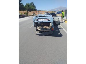 Acıpayam’da Trafik Kazası: 1 Yaralı