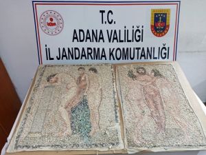 Adana’da Roma Dönemi’ne Ait Mozaik Ele Geçirildi