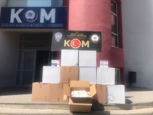 Adana’da 120 Bin Kaçak Makaron Ele Geçirildi