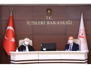 Bakanlar Selçuk Ve Soylu’dan Kadına Yönelik Şiddetle Mücadele Toplantısı