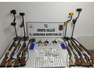 Isparta’da Jandarmadan Tarihi Eser Operasyonu