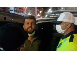 Ankara’da Uygulama Noktasından Kaçan Alkollü Kişi Ortalığı Birbirine Kattı
