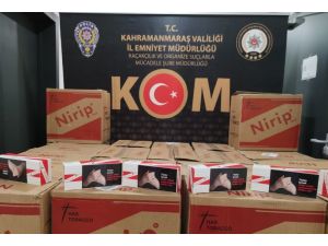 Kahramanmaraş’ta 450 Bin Adet Makaron Ele Geçirildi