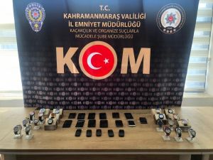 Kahramanmaraş’ta Kaçakçılık Operasyonu