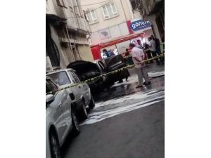 Hatay’da Şüpheli Araç Yangını