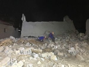 Konya’da Boş Müstakil Ev Çöktü