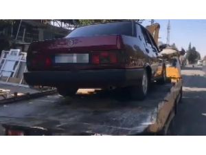 Drift Atan Sürücüye 6 Bin Lira Ceza