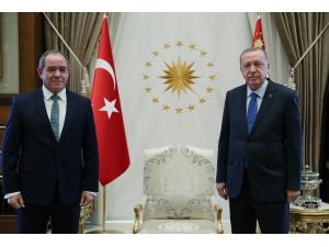 Cumhurbaşkanı Erdoğan, Cezayir Dışişleri Bakanını Kabul Etti