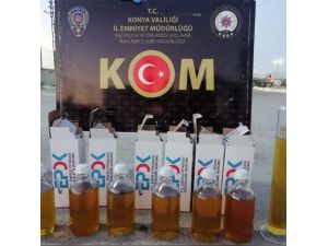 Konya’da Kaçak Akaryakıt Ele Geçirildi