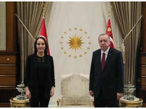 Cumhurbaşkanı Erdoğan, Gabriela Cuevas Barron’u Kabul Etti