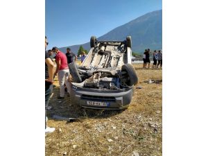 Cankurtaran Yolunda Trafik Kazası: 1 Yaralı