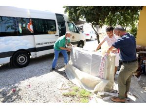 Alanya Belediyesinden dar gelirli ailelere destek