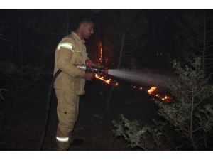Denizli’deki Yangında 10 Hane Boşaltıldı