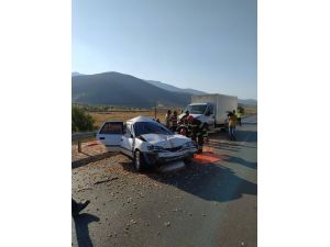 Denizli’de Trafik Kazası: 3 Yaralı
