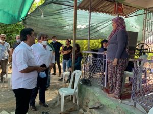 Başkan Genç’ten başpehlivanın ailesine taziye ziyareti