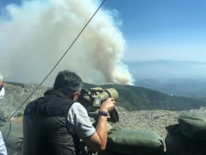 Hatay’daki Yangını Kontrol Altına Alma Çalışmaları Sürüyor