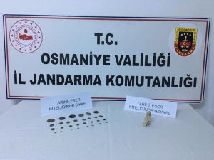 Osmaniye’de Tarihi Eser Operasyonu