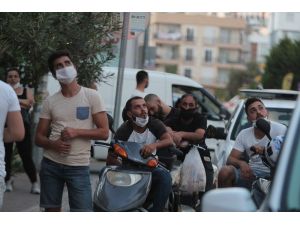 Kuledeki intihar girişimini film gibi izlediler