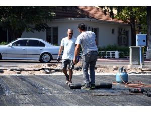 Kemer Atatürk Parkı’nda çalışma başladı