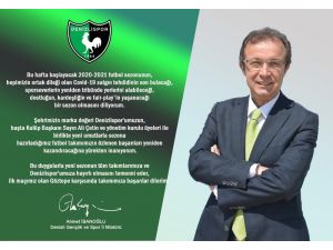 İbanoğlu, Denizlispor’a Başarılar Diledi