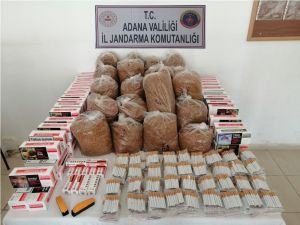 Kozan’da Kaçak Tütün Operasyonu