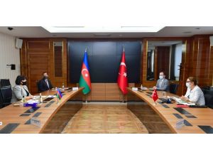 Ticaret Bakanı Pekcan, Azerbaycan Meclis Başkanı Gafarova İle Görüştü