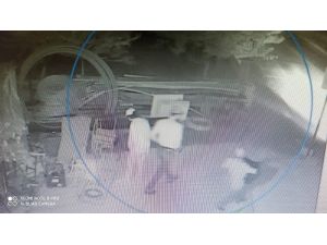 Boru Hırsızları Kamera Görüntülerinden Yakalandı