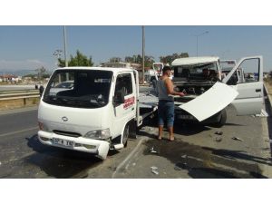 Park halindeki kamyonun içinde neye uğradığını şaşırdı