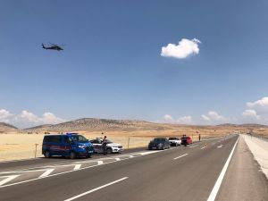 Antalya’da havadan trafik denetimi