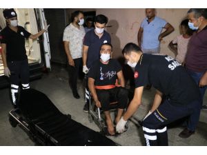 Ağabeyini Bıçaklayan Şahıs Evlerin Çatılarından Atlayarak Kaçtığı Sırada Düşüp Yakalandı