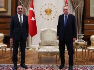 Başkan Altay, Cumhurbaşkanı Erdoğan İle Görüştü