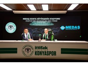 Konyaspor’un Yeni Stadyum Sponsoru Medaş