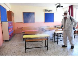 Konyaaltı Belediyesi’nden okullara dezenfekte seferberliği