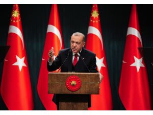 Cumhurbaşkanı Erdoğan: “Kıbrıs Ve Doğu Akdeniz’de Sırf Türkiye’ye Olan Husumetlerinden Dolayı, Bölgemizde Ve Dünyanın Dengelerini Altüst Etmeye Çalışanlar Aslında Kendi Sonlarını Kendi Elleriyle Hazırlıyorlar.”