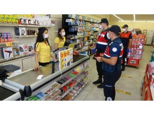 Mersin’de Jandarmadan Korona Virüs Denetimi